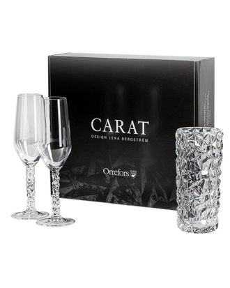 Orrefors Carat 3Pc Gift Set