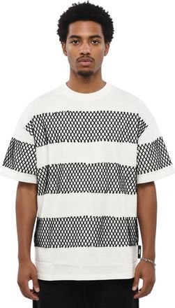 Msgm White Crew Neck T-Shirt