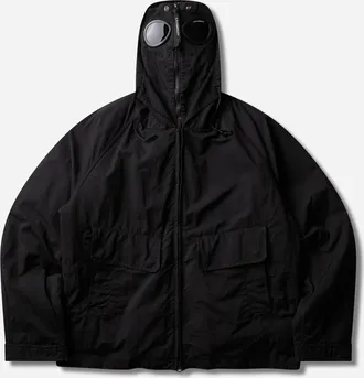 C.P. Company Men s Twill Mixed Explorer Jacket Black