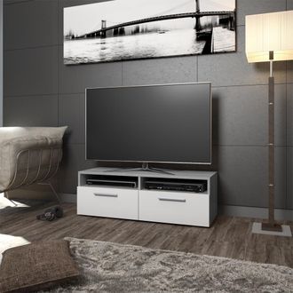 Vicco Mueble Bajo Para Tv Diego, Hormig&oacute;n, 95 X 38 Cm