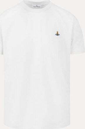 Vivienne Westwood Classic T-shirt Multicolour Orb Cotton White XXL Unisex