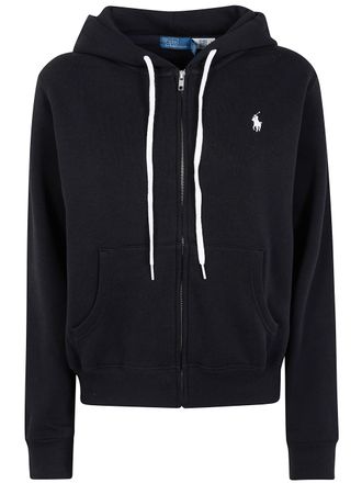 Ralph Lauren Sweatshirt Hooded Polo Black