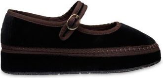 Flabelus Double Sethe Platform Mary Jane Flat in Black at Nordstrom, Size 35