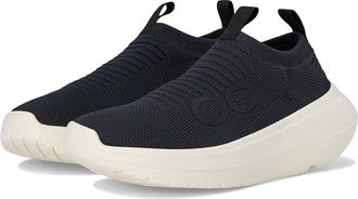 Oofos Oomy Zen Womens Shoes Chalk/Black : 7.5 Medium, Synthetic