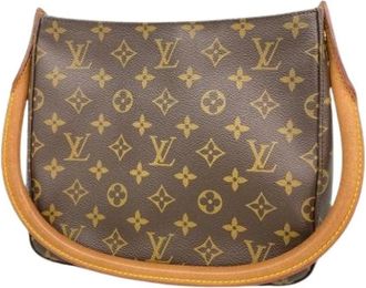 Louis Vuitton Pre-owned Shoulder Bags, female, Brown, Size: ONE SIZE Pre-owned Looping MM Shoulder Bag