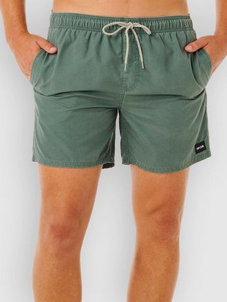Rip Curl Offset Washed Volley Boardshorts groen