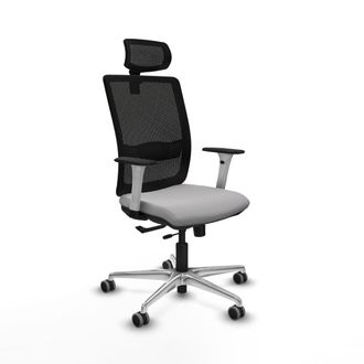Piqueras y Crespo Piqueras Y Crespo Silla De Oficina Gris Claro Ergon&oacute;mica