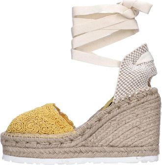 Fabi Cordella Wedge - Dames - Sleehakken - Geel - 38 EU - Schoenen