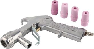 OEM [mai Usato]sabbiatrice Pneumatica, Pistola Per Sabbiatura, Kit Per Sabbiatura, Sabbiatrice Ad Aria Compressa, Sifone, Ugello Abrasivo Per Sabbiatura C