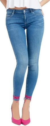 Guess Originele Kleur Dames Jeans - Dames - Skinny Jeans - Blauw - W25 - Jeans