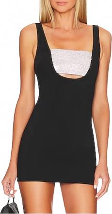 Superdown Dawn Mini Dress In Black