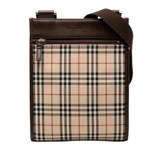 Burberry Pre-owned Burberry House Check Canvas Crossbody Unisex XB4Y2E8123R219KR