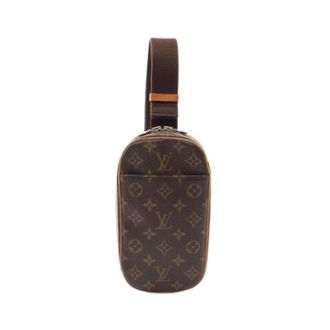 Louis Vuitton Pre-owned Cross Body Bags, unisex, Brown, Size: ONE SIZE Pre-owned Vintage Fanny Pack / Sling Bag