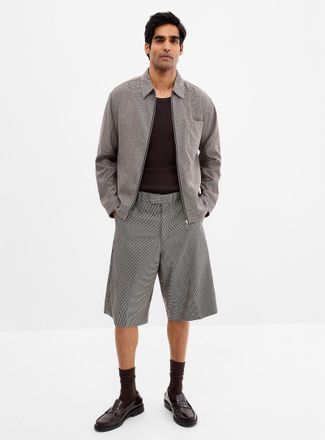 Jack & Jones Mens Dressy Bermuda Shorts Baggy fit