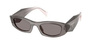 Prada PR B16SF Asian Fit 20F80Q Womens Sunglasses Grey Size 52