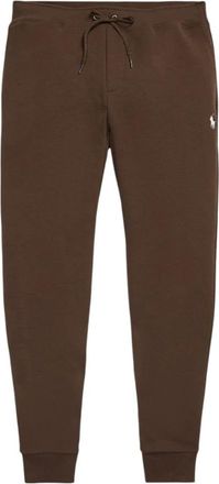 Ralph Lauren Double-Knit Joggingbroek - Heren - Sweatpants - Bruin - L - Katoen - Broeken