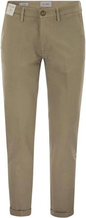 Re-hash Tailored Fit Chino Broek - Heren - Chinos - Beige - W33 - Katoen - Broeken