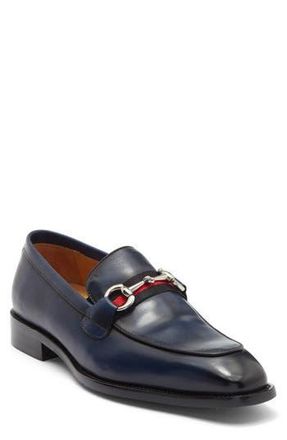 Maison Forte Vienna Bit Loafer in Navy at Nordstrom Rack, Size 10.5