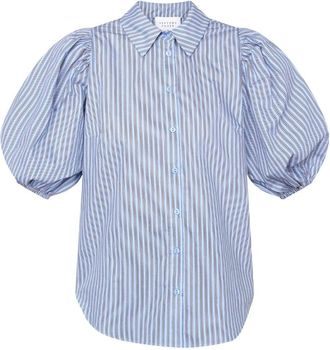 Sisters Point Ella-Sh95 - Dames - Blouses & Shirts - Blauw - Maat: L