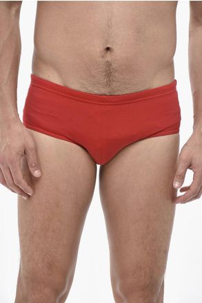 Dsquared2 Solid-Color Swim Briefs with Monogram size 46