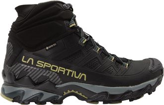 La Sportiva Mens Ultra Raptor II Mid Leather GTX Hiking Boots Black 41.5 EU