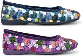 Generic Womens Slip On Slippers Size 5 Womens Slip On Slipper Size 8 Ladies Rubber Sole Slippers Ladies Memory Foam Slipper Memory Foam Rubber Sole Sizes 3-8 