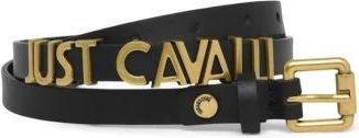 Just Cavalli Riem - Dames - Riemen - Zwart - 85 CM - Leer - Accessoires