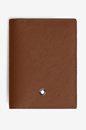 Montblanc Visitenkartenetui aus Saffianoleder Sartorial 4cc Fauve