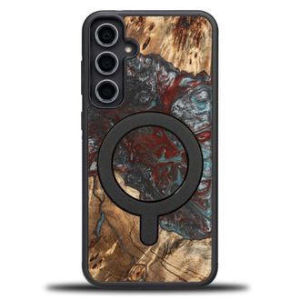 OEM Funda Bewood Unique Para Samsung Galaxy S23 Fe - Planetas - Plut&oacute;n Con Magsafe