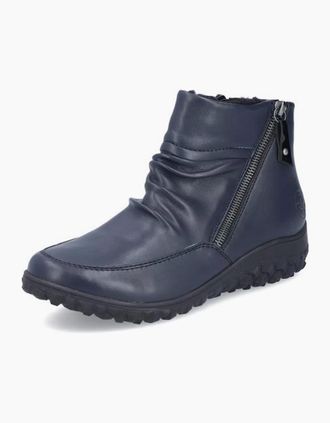 Rieker Womens Rieker Ladies Boots 59585-14 in Blue - Size: 6