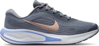 Nike Womens Journey Run - Running Shoes Cool Grey/White/Metallic Red Bronze Size 06.0
