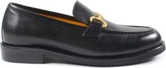 Mara Bini Mocassino - Dames - Loafers - Zwart - 40 EU - Leer - Schoenen