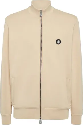 Billionaire Boys Club Full-Zip Trainingsjack - Heren - Vesten met rits - Beige - M - Katoen - Hoodies & sweatvesten
