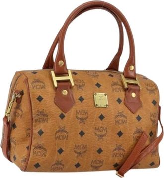 MCM Pre-owned Handbags, female, Brown, Size: ONE SIZE Pre-owned Handbag