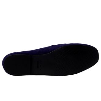 Cole Haan York Bow Loafer Evening Blue Suede W28009-BLU Womens