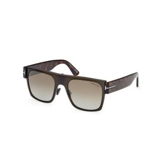 Tom Ford Mens Edwin Sunglasses In Rose Gold / Brown