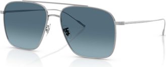 Oliver Peoples Unisex 56mm Silver Sunglasses OV1320ST-5036Q8-56