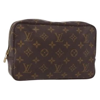 Louis Vuitton Vintage, unisex, Bruin, ONE Size, Pre-owned Vintage Canvas Tas