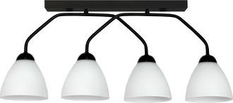 OEM L&aacute;mpara Colgante De Techo Tipo Ara&ntilde;a Para Cocina, Bolas Blancas, Estilo Loft, Led, 4xe27, Zeta 15-497