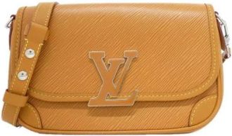 Louis Vuitton Pre-owned Vintage Schoudertas - Dames - Vintage Schoudertas - Bruin - ONE Size - Leer - Vintage