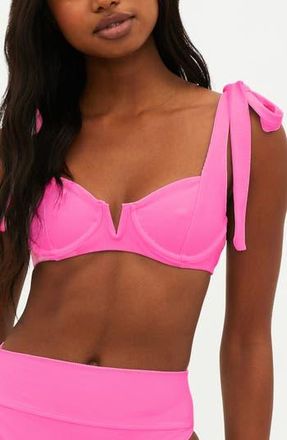 Beach Riot Blair Underwire Bikini Top in Neon Pink at Nordstrom Rack, Size X-Small