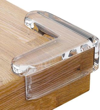 OEM Protectores De Esquinas Para Mesa - En Forma De L - 18 Piezas - Transparentes