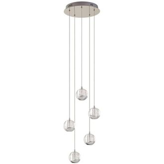 Lucande Lucande - led Ceiling Light Hayley made of Glass for Living Room & Dining Room