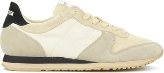 Novesta Mens Beige Marathon Trainer - Size UK 9.5