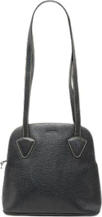 Loewe Pre-owned Shoulder Bags, female, Black, Size: ONE SIZE Pre-owned Leather Shoulder Bag