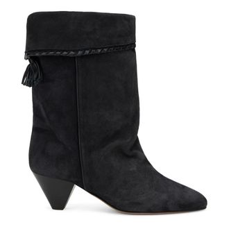 Isabel Marant Schoenen, Dames, Zwart, 38 EU, Leer, Dalby Boots