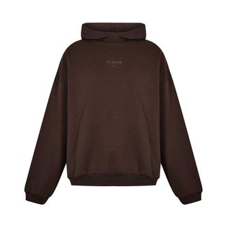 Firetrap Unisex Relaxed Fit Hoodie voor volwassenen (Bruin)