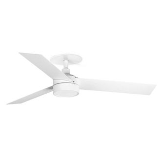 Netlighting Cruiser Recessed 106cm LED Ceiling Fan Matt White CCT