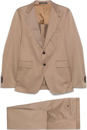 Tagliatore single-breasted suit - Brown
