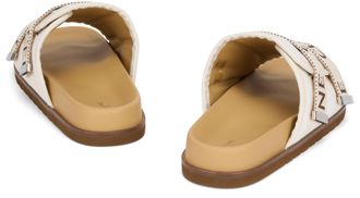 Celine Pitea Slide - Cream